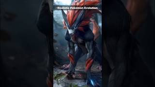 Realistic Pokemon Evolution  Zorua  Pidgey pokemon pokemoncommunity zorua shorts [upl. by Ranchod]