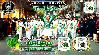 DESFILE NOCTURNO  LICEO NACIONAL DE SEÑORITAS ORURO TURNO MAÑANA CONMEMORANDO SUS 71 ANIVERSARIO [upl. by Hartfield]