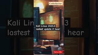 Kali Linux 20233 The Coolest Features Yet kalilinux os [upl. by Liew]