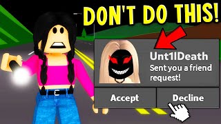 NEVER USE THIS NAME in Roblox Brookhaven at 3AM [upl. by Yarled187]