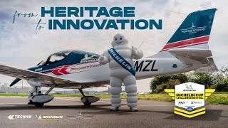 FROM HERITAGE TO INNOVATION  TECNAM PMENTOR amp MICHELIN CUP CHALLENGE REVIVAL 2024 [upl. by Keefer]