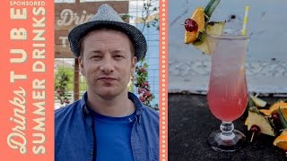 Singapore Sling Cocktail  Jamie Oliver [upl. by Yneffit]