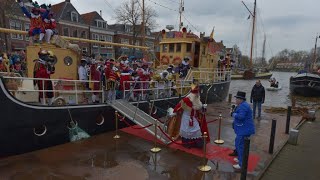 Verslag Sinterklaasintocht binnenstad Dokkum 2019 op RTV NOF [upl. by Leynwad56]