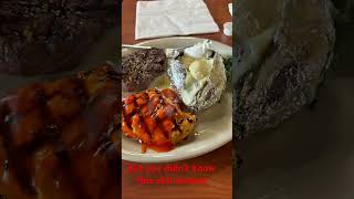 Found one Ponderosa ponderosa buffet steak food 90s itsstillgood hillsboro ohio yummy [upl. by Jethro554]