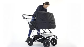 carrycot plus™ for twins  instructional video  Mountain Buggy® [upl. by Johppah]