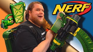 WORLDS FASTEST NERF Blaster  The NERF M134 Minigun [upl. by Balough]