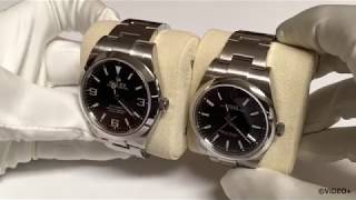 ROLEX OYSTER PERPETUAL 39 MM VS EXPLORER 39 MM [upl. by Derron354]