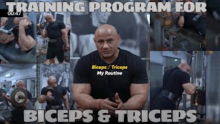 Best Training Program For Biceps amp Triceps  Mukesh Gahlot youtubevideos [upl. by Imoin]