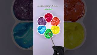 Making new ColorsSatisfying Color mixing🎨 colormixing satisfying asmr [upl. by Standford619]