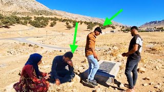 Kicking Alis grandmothers tombstone by Gul Mohammad and Hassan [upl. by Nire970]