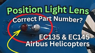 Position Lights with Supplemental Strobe  Airbus EC135 EC145  Metro STC Install [upl. by Yokum]