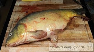 How to clean and fillet carp  video recipe [upl. by Bili188]