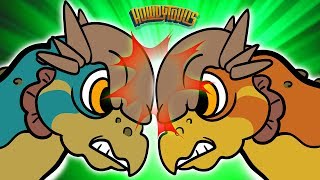 Pachycephalosaurus Song  Dinosaur Songs from Dinostory by Howdytoons S2E5 [upl. by Ahl]