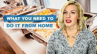 How To Start A Catering Business From Home [upl. by Enelyt]