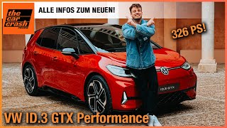 VW ID3 GTX Performance 2024 Alle Infos zum Facelift mit bis zu 326 PS Review  Test  Innenraum [upl. by Netnilc]