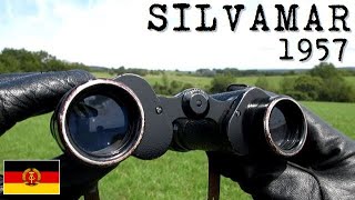 Carl Zeiss Silvamar 6x30 NVA Dienstglas  East German Army Binoculars  бинокль [upl. by Gilmer]