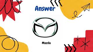 Guess The Car Brand Logo quiz quiztime knowledge logo vehicles puzzle brandlogo brandlogo [upl. by Millan20]