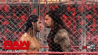 Roman Reigns vs Mustafa Ali Raw July 25 2019 [upl. by Esinnej]