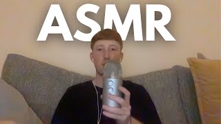 trying ASMR for the first time with blue yeti whispered ramble trigger words breathy whisper [upl. by Alexia]