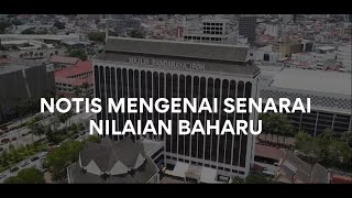 Notis Senarai Nilaian Baru [upl. by Edy]