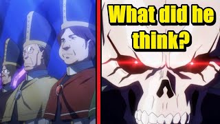 What did Ainz Ooal Gown and the Slane Theocracy thought about each other [upl. by Yatnahs]