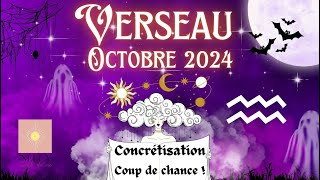 ♒️👻🎃VERSEAU OCTOBRE 2024 TIRAGE INCROYABLE  CONCRETISATION amp COUP DE CHANCE  verseau tarot [upl. by Whittemore257]