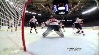 Marty Brodeur robs Marc Staal New Jersey Devils vs NY Rangers Game 1 51412 NHL Hockey [upl. by Maribelle100]