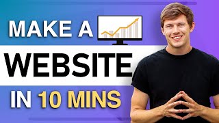 How To Build A Website in 10 Minutes Wordpress Tutorial 2024 [upl. by Elleirua]