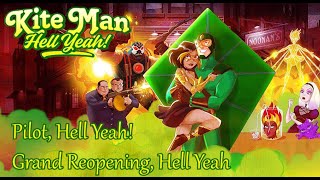 Kite Man Hell Yeah Season 1 Episode 1 Pilot Hell Yeah And 2 Grand Reopening Hell Yeah Review [upl. by Buzz]