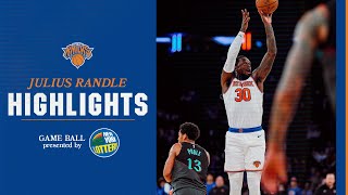 Julius Randle Scores 21 Points vs Wizards [upl. by Krenek]