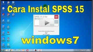 Cara instal SPSS di windows 7 [upl. by Lezah]