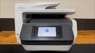 How To Replace the Ink Cartridges in a HP OfficeJet Pro 8720 Printer [upl. by Alyhs]