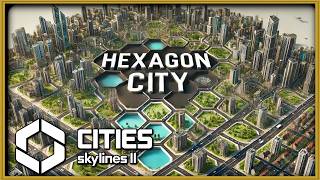 Can More Lanes Solve Traffic in Hexagon City in Cities Skylines 2 [upl. by Monahan]