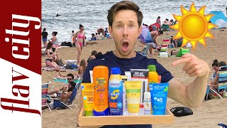 Youre Using Toxic Sunscreen  Safe amp Effective Sunscreens For Summer 2021 [upl. by Atselec442]