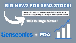 SENSONICS HOLDINGS INC SENS STOCK CHART ANALYSIS  WHY IT IS FLYING HIGHER  FDA APPROVAL 🚀💰 [upl. by Crooks]