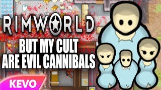 Rimworld but my cult are evil cannibals [upl. by Aihsercal]