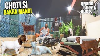 CHOTI SI BAKRA MANDI  FUNNY MANDI SERIES BAKRA EID 2024 EPISODE 6  GTA 5 MODS PAKISTAN [upl. by Nedla]