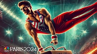 Stephen Nedoroscik American gymnastics superhero at the 2024 Paris Olympic Games  NBC Sports [upl. by Einon891]