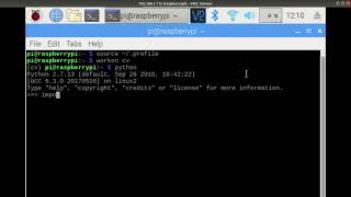 Checking OpenCV in Raspberry Pi [upl. by Victoria]