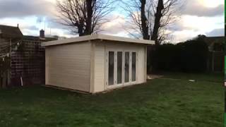 Palmako Lea 1 Supplied and Installed by Cabins Unlimited [upl. by Piero]