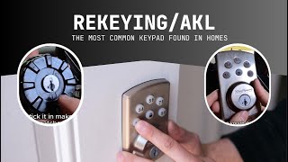 How to Remove and Rekey a Kwikset SmartKey Keypad  StepbyStep Locksmith Guide [upl. by Racklin]