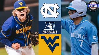 4 North Carolina vs West Virginia  Supers G2  2024 College Baseball Highlights [upl. by Sire]