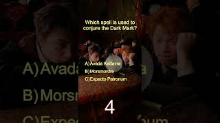 Expecto Patronum Harry Potter Quiz That Only Wizards Can Pass 🪄✨ PotterQuiz [upl. by Einatirb510]