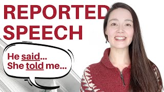 REPORTED SPEECH  INDIRECT SPEECH  DIRECT SPEECH  statements questions commands [upl. by Cowie784]