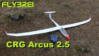 Arcus 25m von CRG bei zerrissenem Wind [upl. by Earaj]