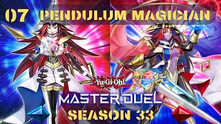 Yu Gi Oh Master Duel  Season 33  07  Pendulum Magician Replays [upl. by Nylarat]