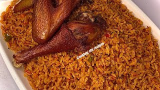 HOW TO MAKE NIGERIAN JOLLOF RICE  BEST NIGERIAN JOLLOF RICE RECIPE [upl. by Jo-Anne]