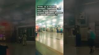 time shayari latenight platform station people waiting train slowed thinking quotes [upl. by Shannen]