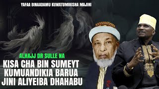 DR SULLE  KISA CHA BIN SUMETY KUMUANDIKIA BARUA JINI ALIYEIBA DHAHABU NA KUZIRUDISHA [upl. by Doyle]