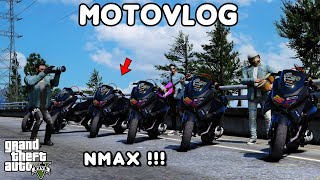 MOTOVLOG DI GTA 5  GTA 5 ROLEPLAY [upl. by Fen490]